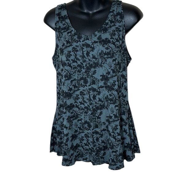Kerrits Tops - EQL by Kerrits women’s casual equestrian horse print tank top large